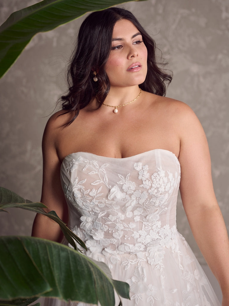 Strapless Wedding Dresses Size