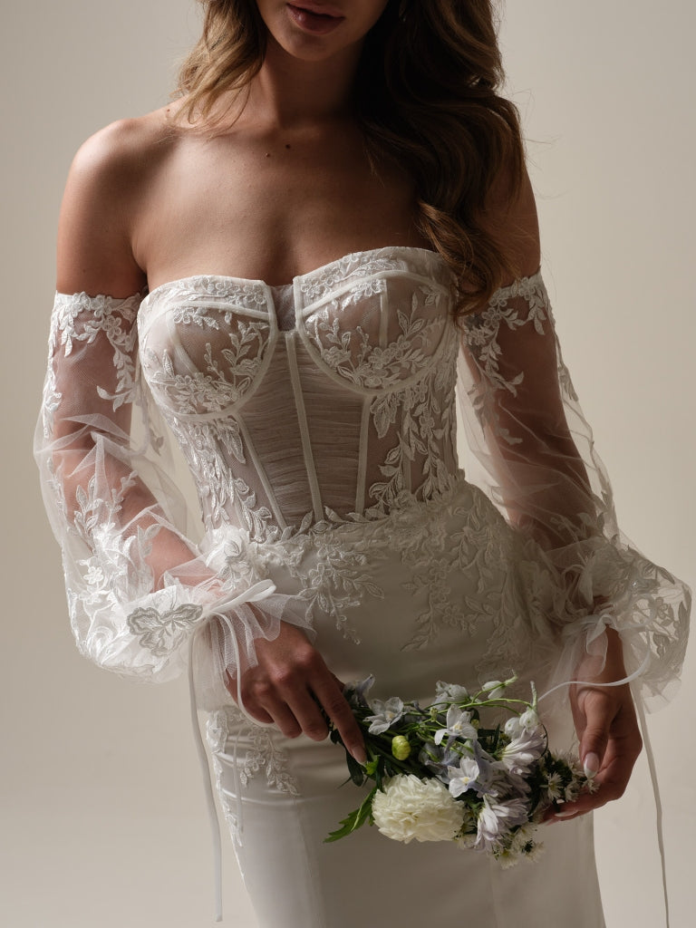 Persephone Detatchable Sleeves by Maggie Sottero