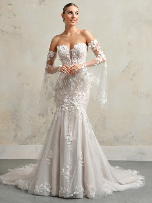 Faith Detachable Sleeve by Sottero and Midgley