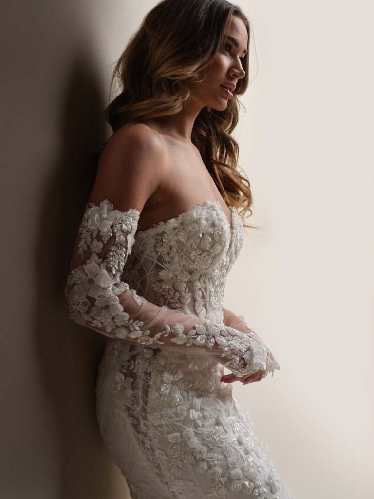 Twilight Detatchable Sleeves by Sottero and Midgley